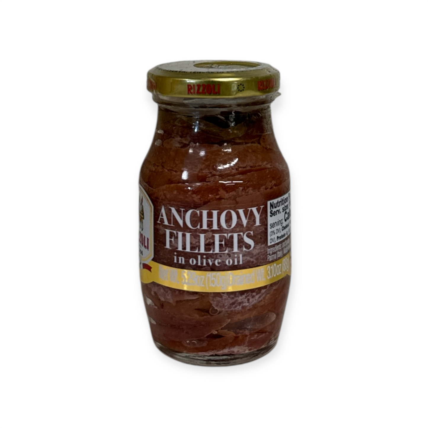 Rizzoli Anchovy Fillets In Olive Oil 5.29 Oz (150 Gr)