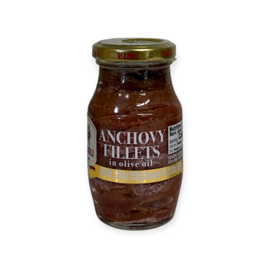 Rizzoli Anchovy Fillets In Olive Oil 5.29 Oz (150 Gr)