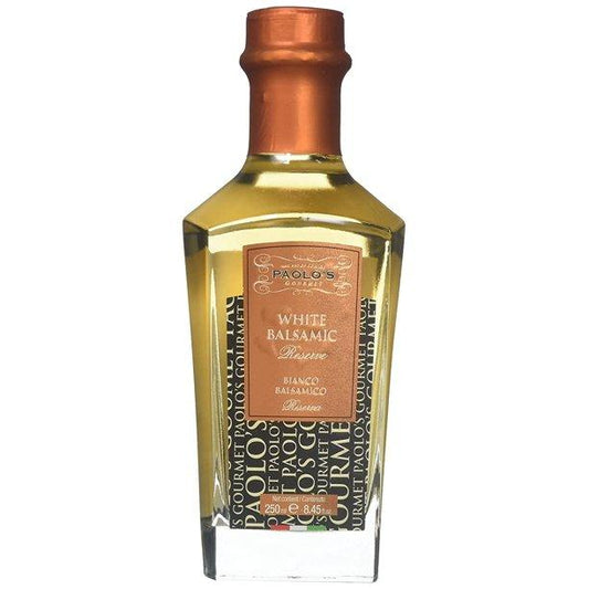 Balsamic Vinegar White Reserve Paolo 8.45 Fl Oz (250 Ml)