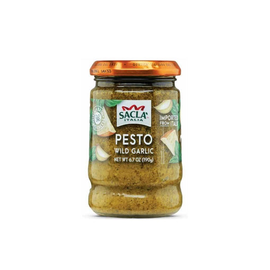 Wild Garlic Pesto Sacla 6.7 Oz (190 Gr)