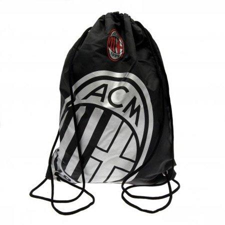 Ac Milan Foil Print Gym Bag