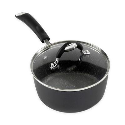 Bialetti Nonstick  2 Quart Sauce Pan Gray