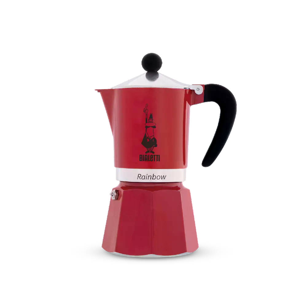 Bialetti Bi Rainbow 6 Cup in Red