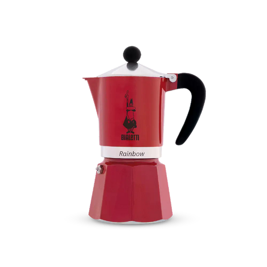 Bialetti Bi Rainbow 6 Cup in Red