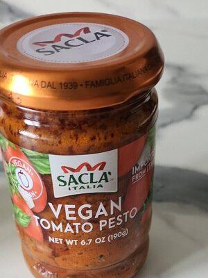 Tomato Pesto Vegan Sauce Sacla 6.7 Oz (190 Gr)