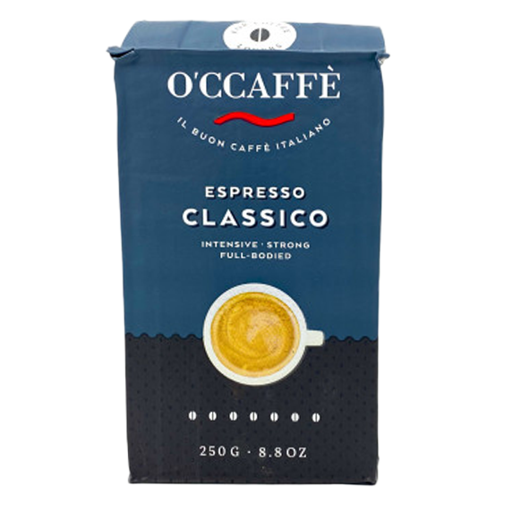 O'CCAFFe Espresso Classico, 250g (8.8 OZ)