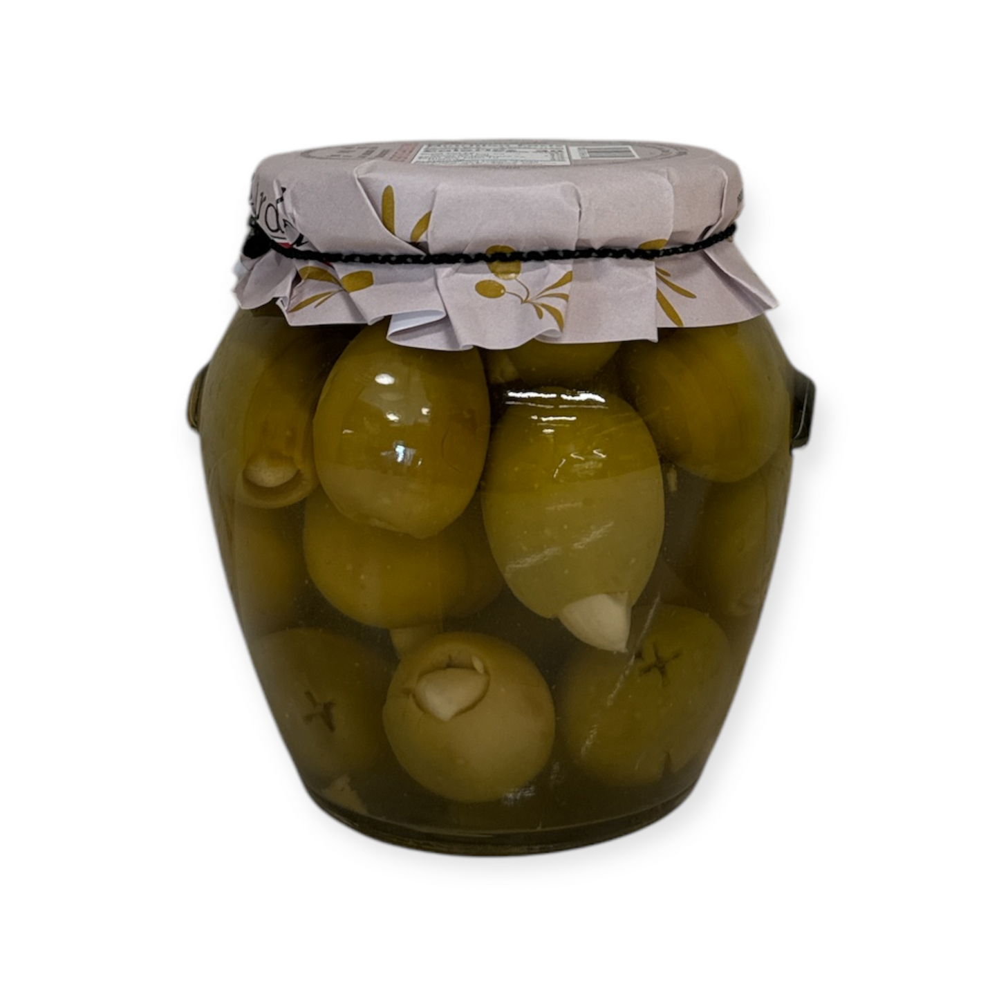 Garlic Stuffed Olives Gordal 20 Oz (580 Gr)