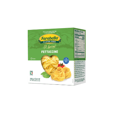 Fettuccine Gluten Free Farabella 250 Gr (8.8 Oz)