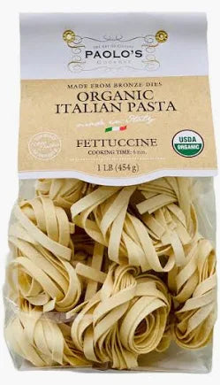 Fettuccine Organic Paolo 1 Lb (454 Gr)