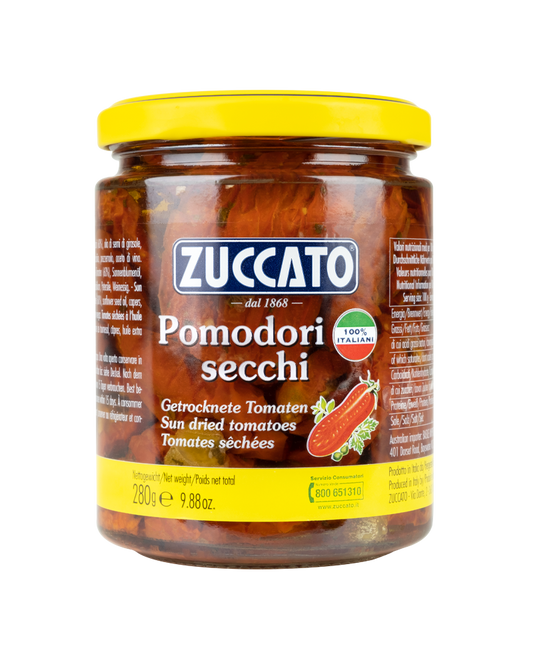 Pomodori Secchi (Dried Tomatoes) Zuccato 9.88 Oz (280 Gr)