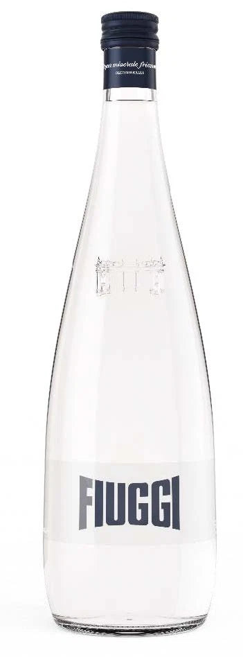 Sparkling Mineral Water Glass Fiuggi 1 Lt (33.8 Fl Oz)