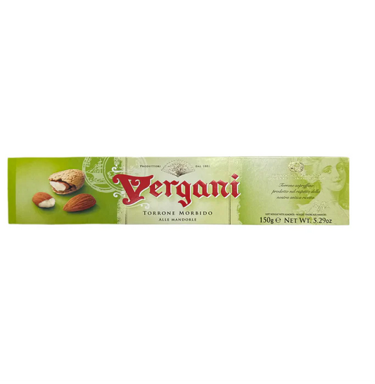 Torrone Friabile Alle Mandorle Vergani 5.29 Oz (150 Gr)