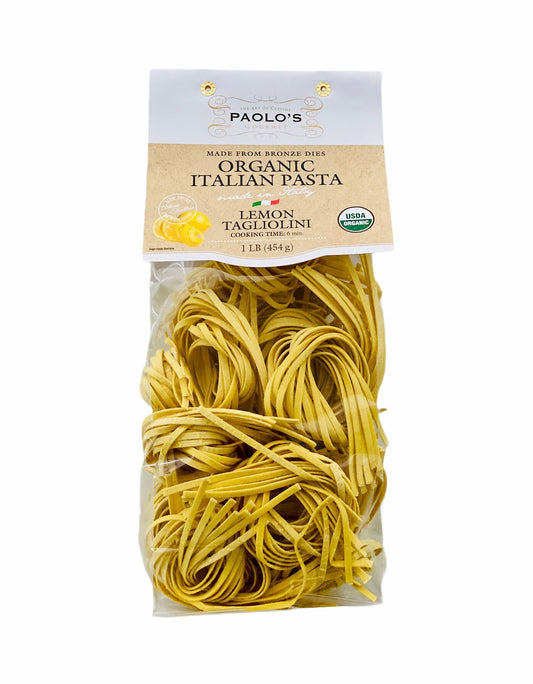 Lemon Taglionini Organic Paolo 1 Lb (454 Gr)