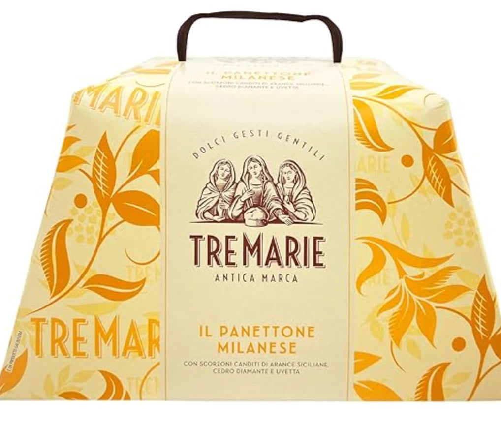 Tre Marie Milanese Traditional Panettone 750G (26.4 Oz)