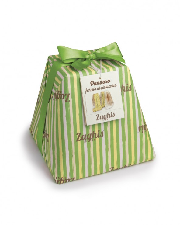 Pandoro Regalo Al Pistacchio Zaghis 900 Gr