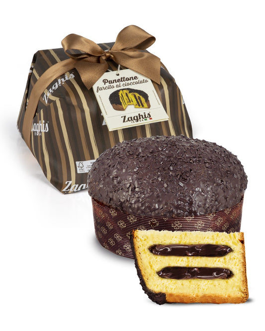 Panettone Regalo Al Cioccolato Zaghis 800 Gr