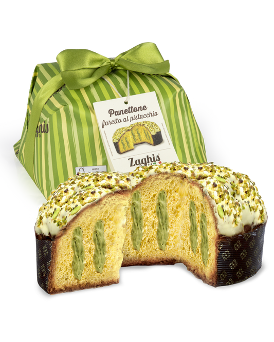 Panettone Regalo Al Pistacchio Zaghis 800 Gr