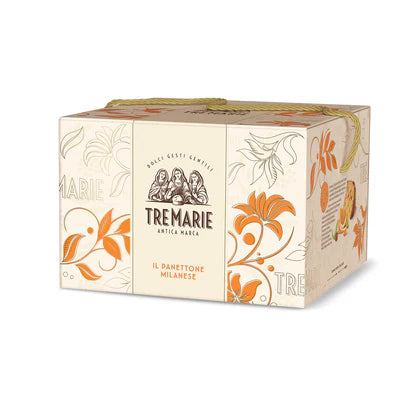 Panettone Milanese Gift Box Tre Marie 1kg (2 Lb)
