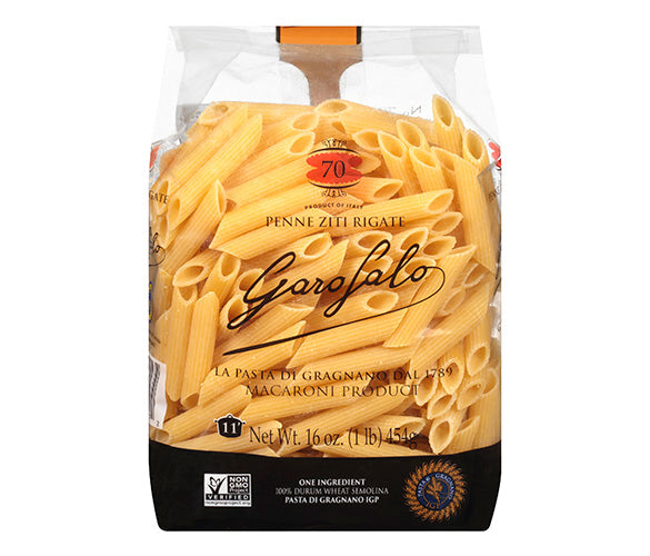 Garofalo Penne Ziti Rigate Signature Bronze 1 Lb