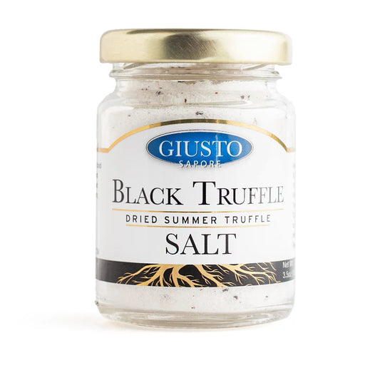 Black Truffle Sea Salt Giusto 3.5 Oz (100 Gr)