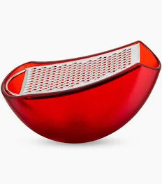 Parmenide Grater Red Alessi