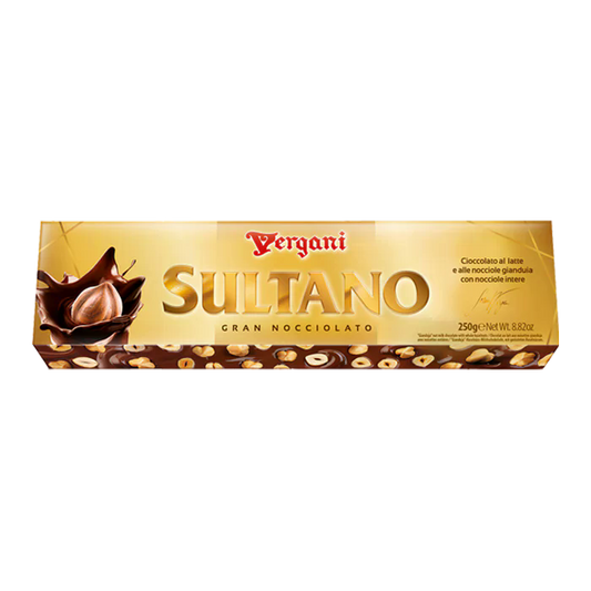 Gran Nocciolato Sultano Vergani 8.82 Oz (250 Gr)