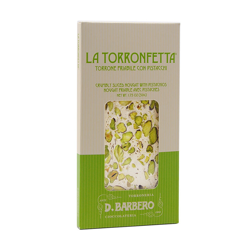 La Torronfetta Pistacchio Barbero 1.75 Oz (50 Gr)