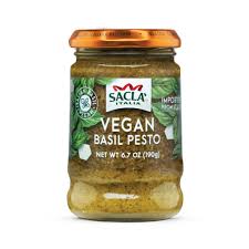 Vegan Basil Pesto Sacla 6.7 Oz (90 Gr)